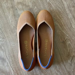 Rothy’s tan flat
